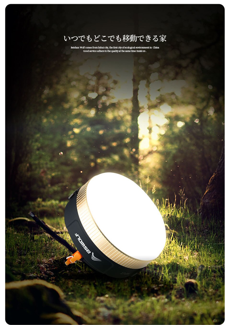Cheap Goat Tents Outdoor Portable Camping Light USB Rechargeable Magnet LED Camping Lantern Night Hanging Battery Tents Lamp Bulb for Emergency   
